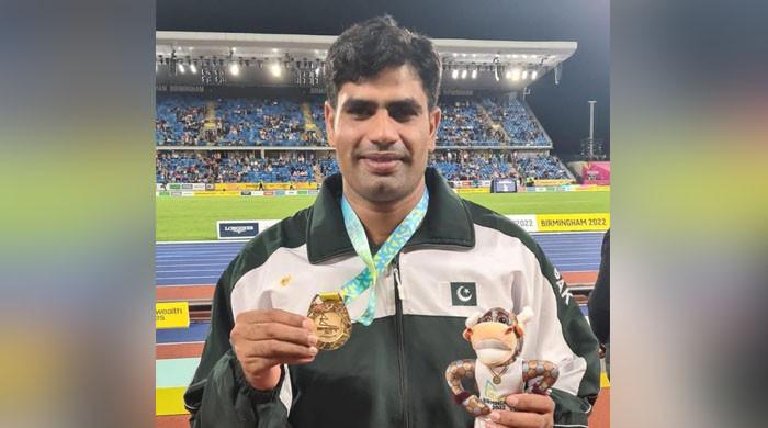 Commonwealth Games Pakistans Arshad Nadeem Wins Gold Medal