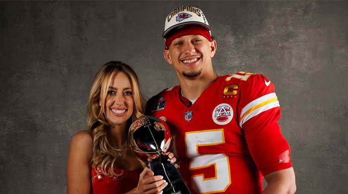 Patrick Mahomes Shows Off Wife Brittany At Winbledon