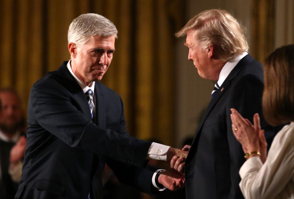 DAY 12 / JANUARY 31: President Trump nominates Neil Gorsuch for a lifetime job on the U.S. Supreme Court, picking the 49-year-old federal appeals court judge to restore the court