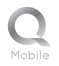 The new logo for Q-mobile