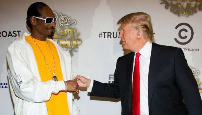 More amicable period: Trump tries to shake Snoop Dogg