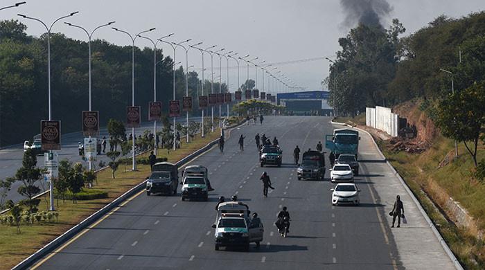 Live updates on PTI's protest in Islamabad