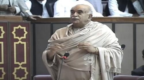 Achakzai calls for ban on protests at D-Chowk