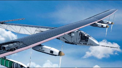 Solar plane set for landmark round the world flight