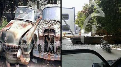 Ignoring history: Fatima Jinnah's cars turn to rust in Karachi 