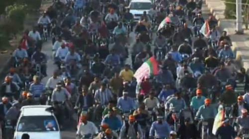 MQM holds rally in Karachi to express solidarity with Altaf Hussain 