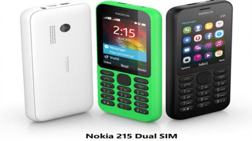 Nokia 215 dual SIM launched in Pakistan