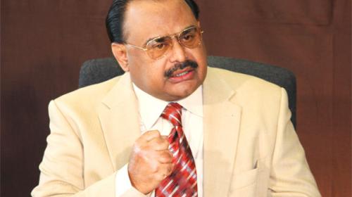 Every party has armed wings, why target MQM:  Altaf 