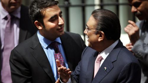 Bilawal rules out differences with father Zardari