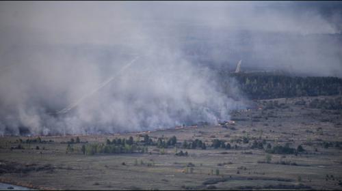 Chernobyl wildfire extinguished: Ukraine