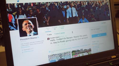 Obama Gets ‘own’ Twitter Account