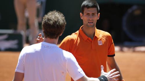 Djokovic downs Murray, faces Wawrinka for French Open title