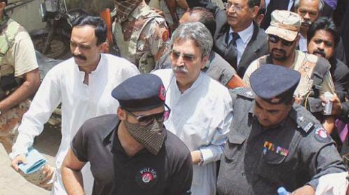 ATC sends MQM leader Aamir Khan to prison till 25th