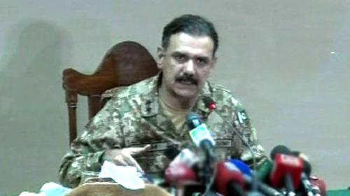 DG ISPR says terrorists were contained within 50-meters of Badaber camp