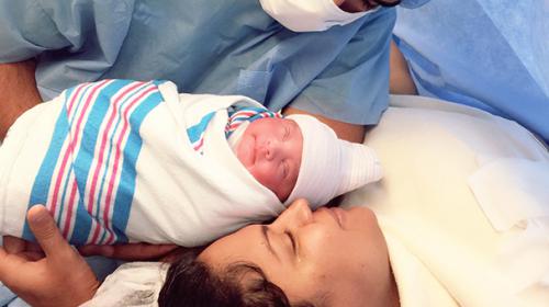 Veena Malik gives birth to a baby girl