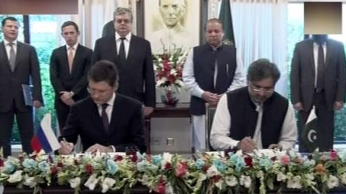 Pakistan, Russia ink agreement to build Karachi-Lahore gas pipeline