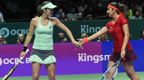 Tennis: Sania Mirza, Martina Hingis win WTA finals doubles title