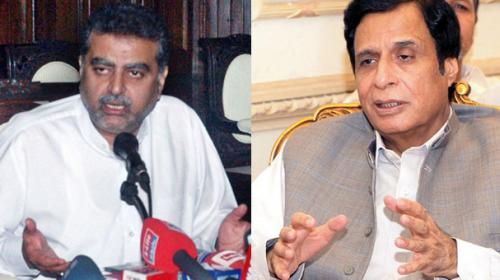 Pervaiz Elahi alleges rigging in LG polls, Zaeem refutes