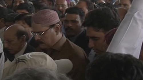 Makhdoom Amin Fahim laid to rest in Hala