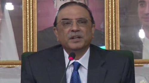 Sindh invaded on pretext of peace: Zardari