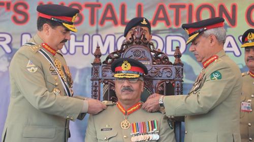 Lt. General Hayat installed as Colonel Commandant of Regiment of Artillery