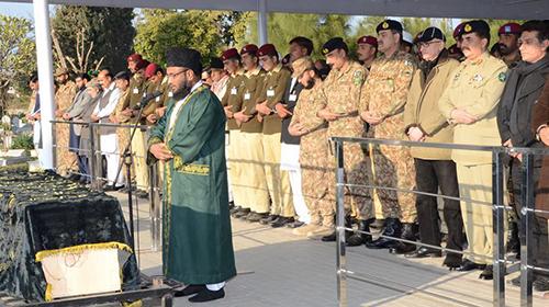 Funeral prayers for Sahibzada Yaqoob Khan offered in Rawalpindi