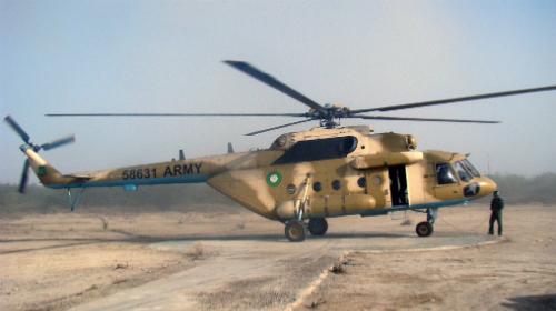 MI-17 helicopter crashes during night training flight
