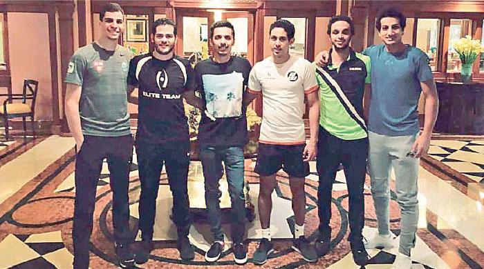 Egyptian squash stars feel safe in Pakistan