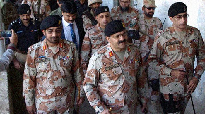 DG Rangers briefs CM Sindh on recent arrests