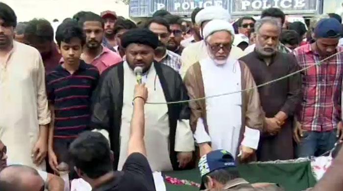 Funeral prayers offered for slain activist Khurram Zaki