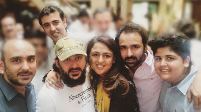 Jubilant family celebrates Ali Haider Gilani’s arrival