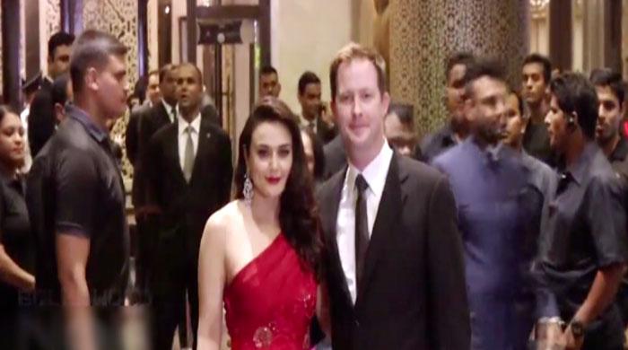 Here's a look at Preity Zinta's star-studded wedding reception