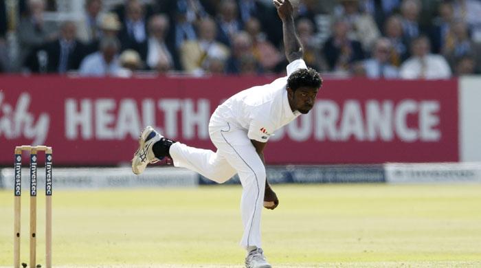 Sri Lankan pacer Shaminda Eranga banned for illegal bowling action