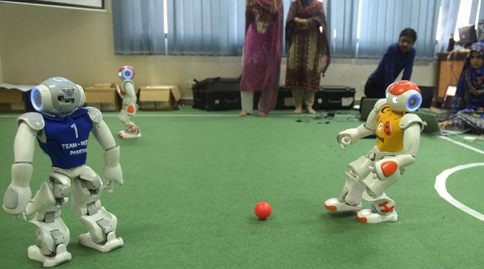 Rise of the machines: Pakistani roboteers hunt global soccer glory