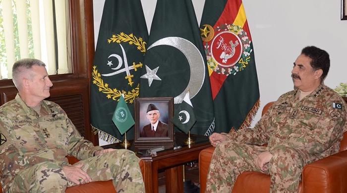 General John Nicholson calls on General Raheel Sharif