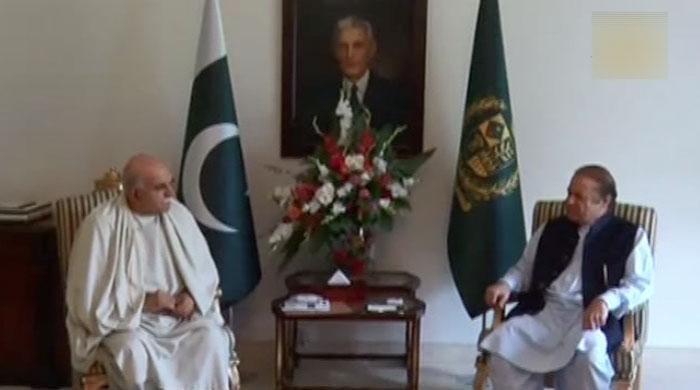 Mahmood Khan Achakzai calls on the Prime Minister