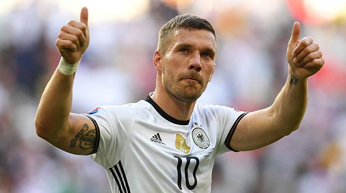 Germany’s Podolski announces international retirement