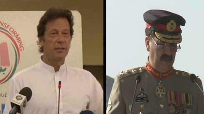 COAS Raheel Sharif, Imran Khan meet in Mardan