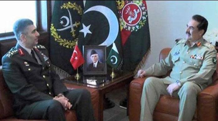 Turkish Army Chief meets Gen Raheel Sharif