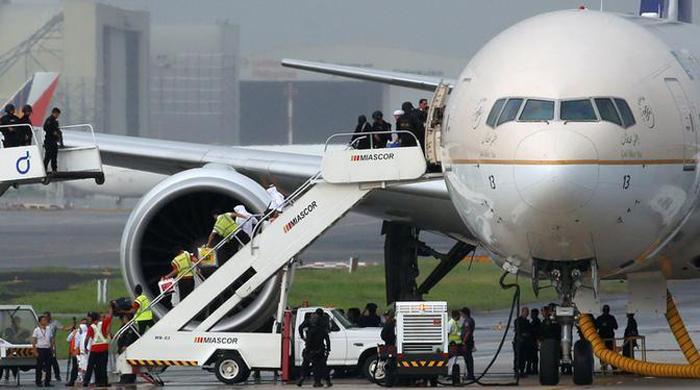 Saudi plane isolated at Manila airport after false hijack alarm, incident over