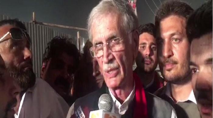 We were treated brutally in Swabi: Pervaiz Khattak