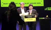 Hamid Mir wins 'most resilient journalist award'