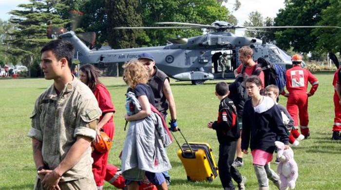 New Zealand quake evacuees get food, shelter, wifi in Christchurch