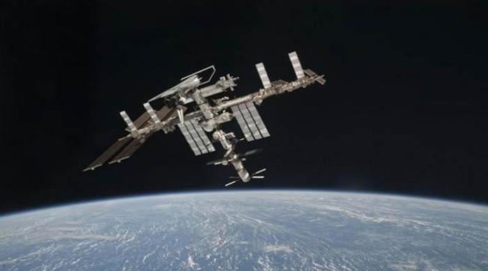 International Space Station visible over Karachi