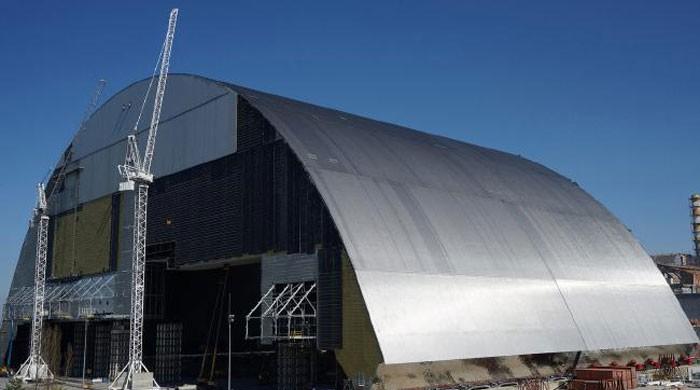 Ukraine unveils world’s largest moveable safety dome over Chernobyl