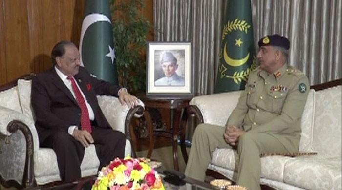 COAS meets president, prime minister