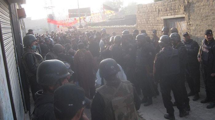 Police disperse crowd surrounding minority place of worship in Chakwal