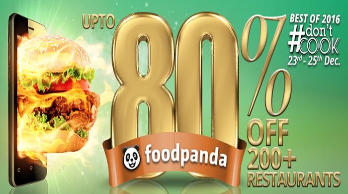 Foodpanda launches up to 80% off on 200+ Restaurants