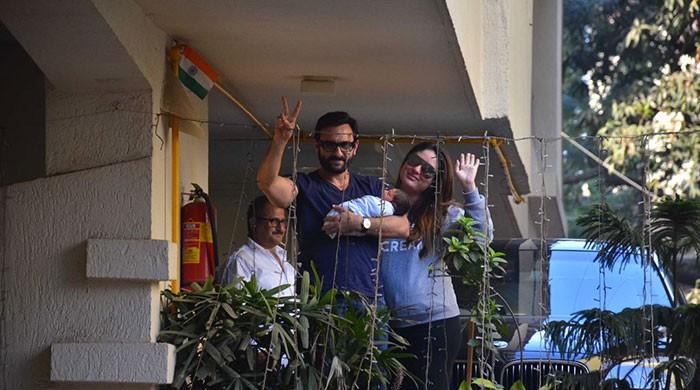 Taimur, Kareena, and Saif: First glimpse of happy family together