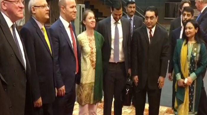 Britain’s Deputy High Commissioner Belinda Lewis loves Pakistani dresses